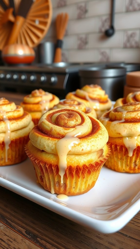 Cinnamon Roll Muffins Recipe