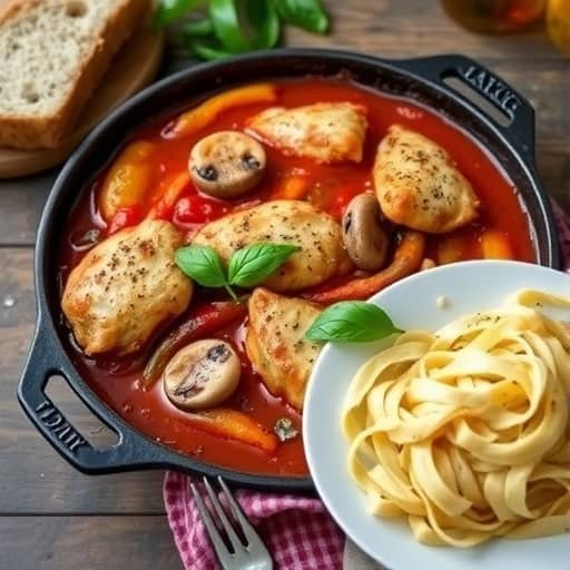 Traditional Chicken Cacciatore Recipe