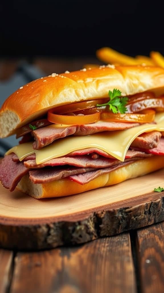 Ultimate Philly Cheesesteak Sandwich Recipe