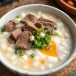 A Heartwarming Beef Congee Experience
