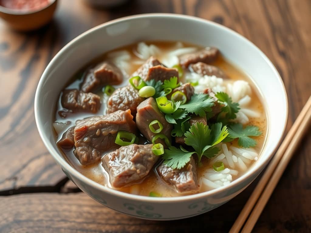 Comforting Beef Porridge Recipe