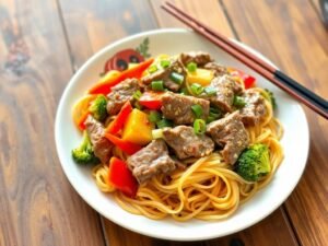Easy and Flavorful Beef Chow Mein