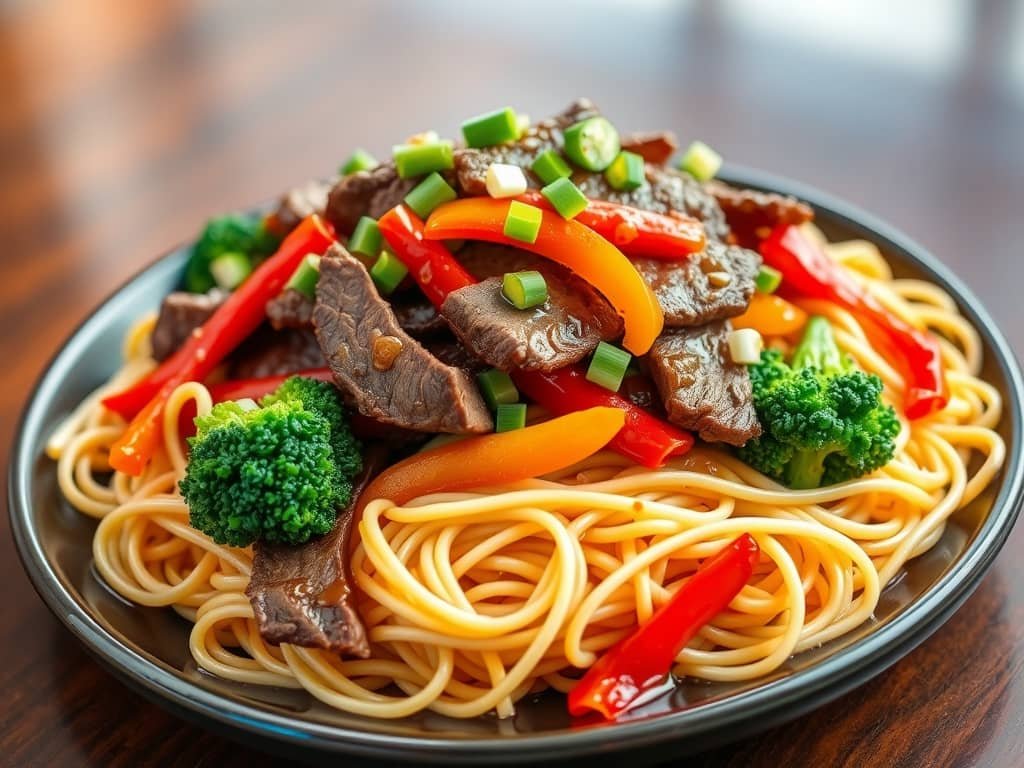 Quick and Delicious Beef Fried Noodles