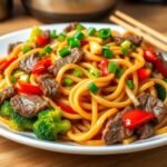 Quick and Delicious Beef Lo Mein