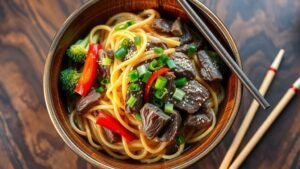 Quick and Flavorful Beef Ramen Stir-Fry