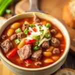 Satisfying Beef Chili Soup Recipe