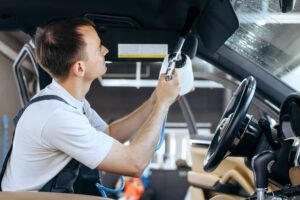 how to get smoke smell out of car