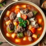 A Flavorful Beef Minestrone Soup Recipe