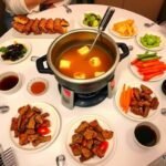 An Interactive Beef Fondue Experience