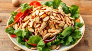Delicious Asian Chicken Salad
