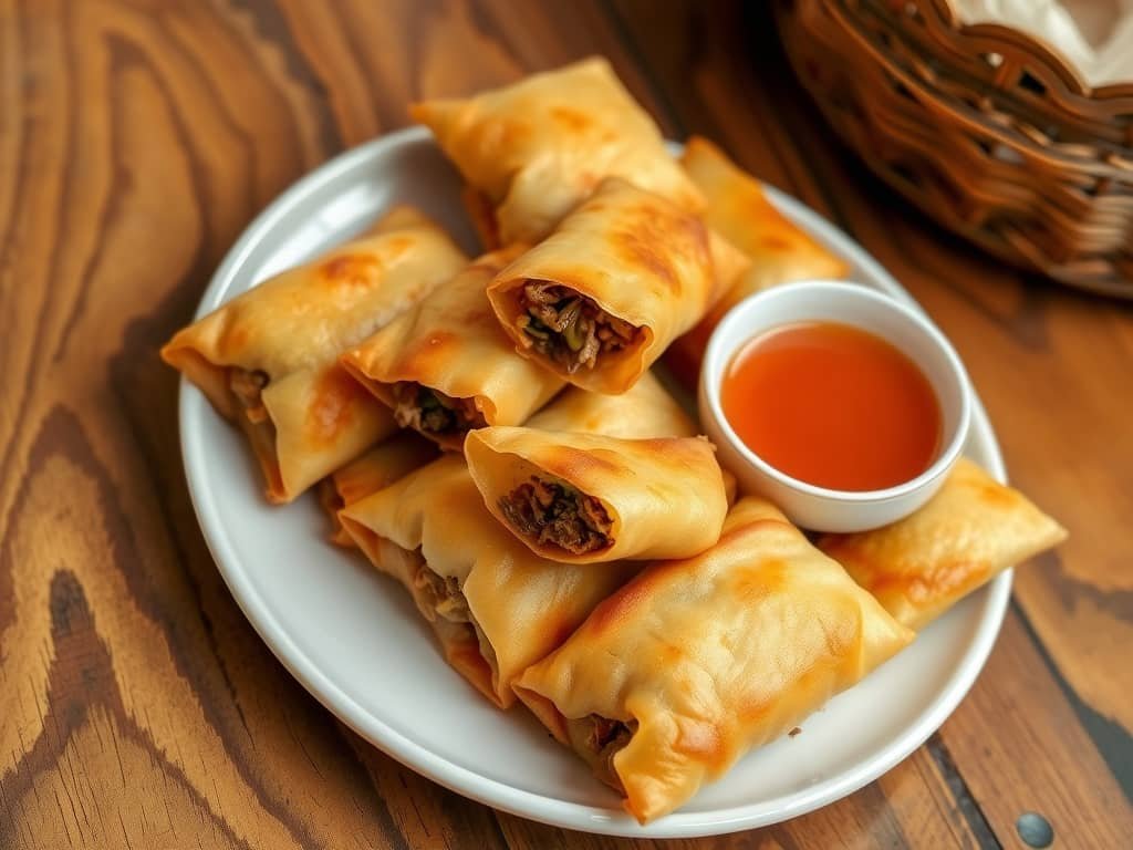 Delicious Beef Egg Rolls Recipe