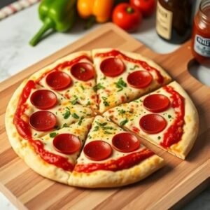 Delicious Beef Pepperoni Pizza Recipe