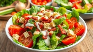 Delicious and Easy BLT Salad