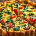 Delicious and Easy Vegetable Quiche
