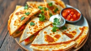 Delicious and Easy Veggie Quesadilla Recipe