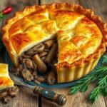 Delicious and Hearty Beef and Mushroom Pie