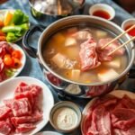 Delicious and Interactive Beef Shabu-Shabu