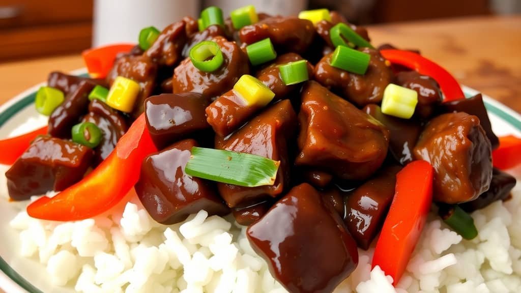 Delicious and Quick Beef with Black Bean Sauce