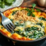 Deliciously Cheesy Spinach Gratin