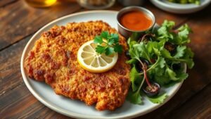 Deliciously Crispy Beef Schnitzel