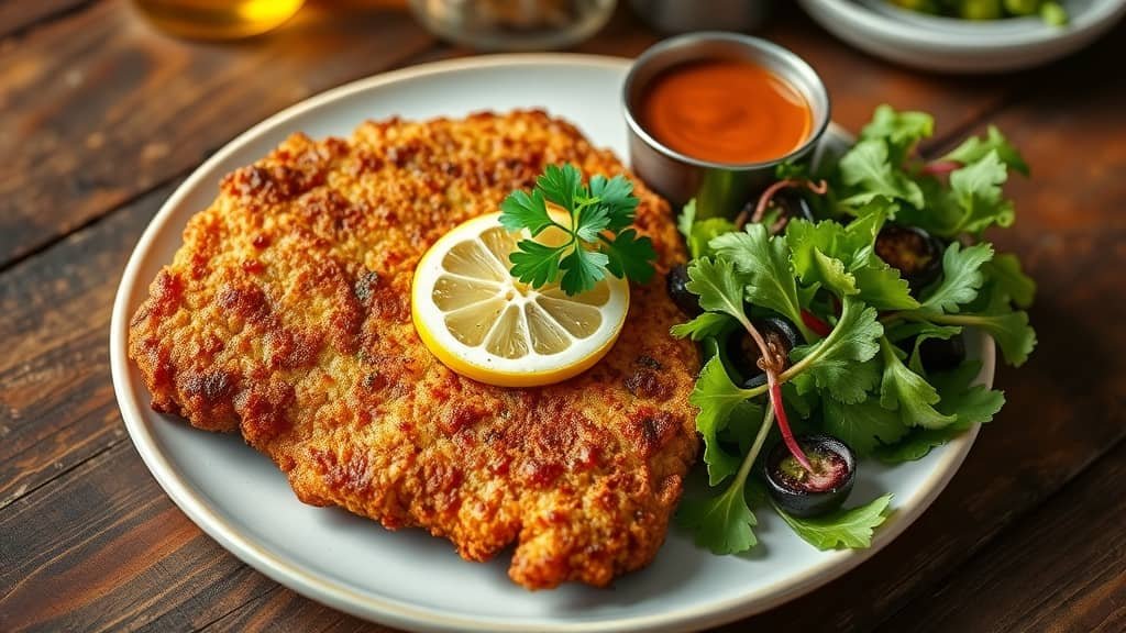 Deliciously Crispy Beef Schnitzel
