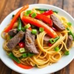 Deliciously Easy Beef Lo Mein