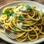 Easy Garlic Herb Zucchini Noodles Recipe