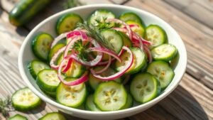 Easy and Delicious Cucumber Salad Recipe