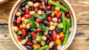 Easy and Tasty Three Bean Salad Recipe