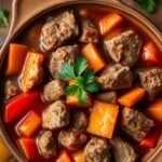 Heartwarming Beef Goulash Dish