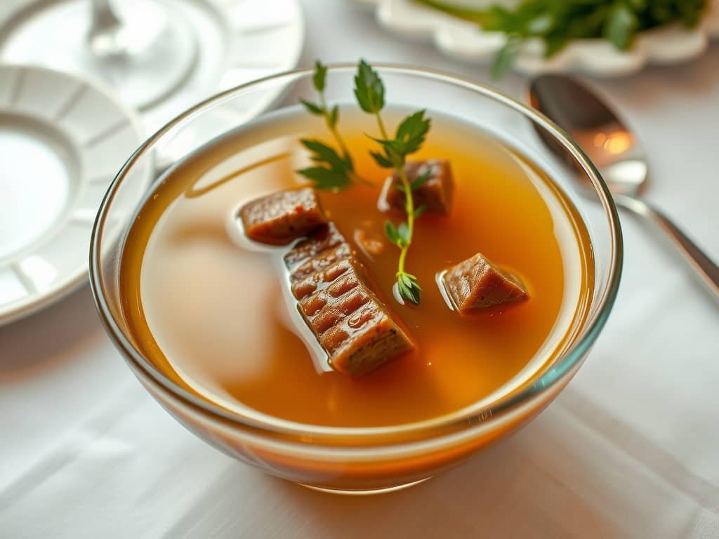 Mastering the Art of Beef Consommé