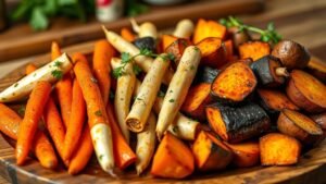Perfectly Seasoned Roasted Root Vegetables