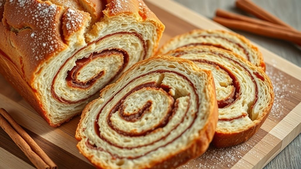 The Best Homemade Cinnamon Swirl Bread