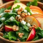 The Perfect Apple Walnut Salad