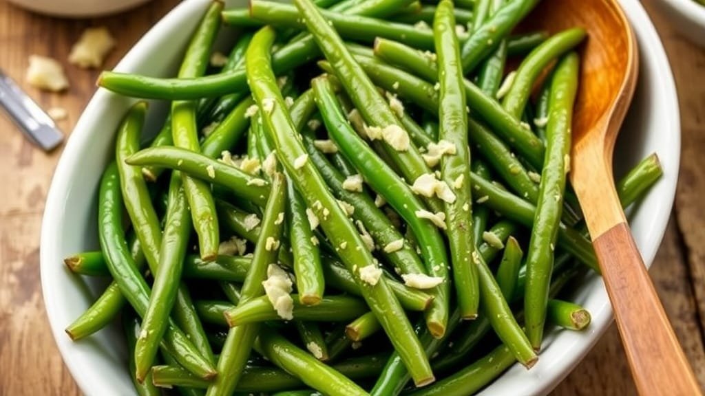 The Perfect Garlic Green Beans Side Dish