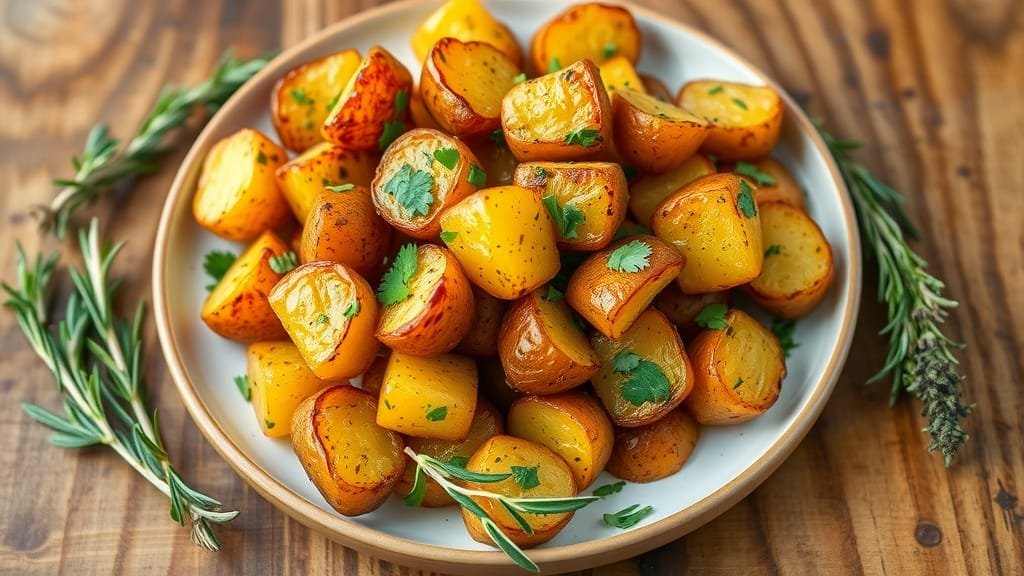 The Perfect Herb Roasted Potatoes