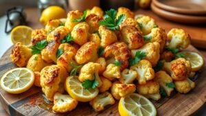 The Perfect Roasted Cauliflower Side Dish