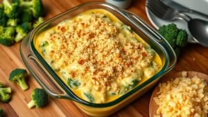 The Ultimate Cheesy Broccoli Casserole Recipe