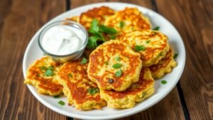 The Ultimate Crispy Zucchini Fritters