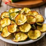 The Ultimate Healthy Snack: Baked Zucchini Chips