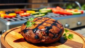 The Ultimate Grilled Portobello Mushrooms