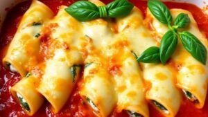 A Classic Spinach Ricotta Cannelloni Recipe