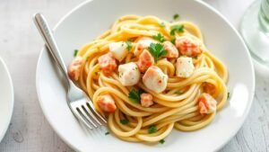 A Flavorful Crab Linguine Experience