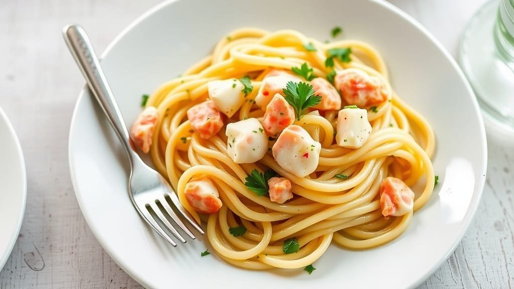 A Flavorful Crab Linguine Experience