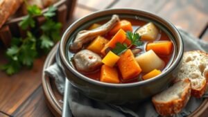 A Hearty Rabbit Stew Recipe