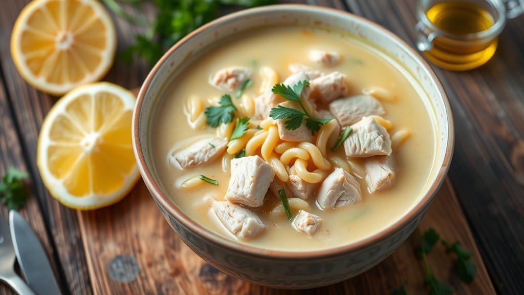 A Taste of Greece: Avgolemono Soup