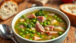 Classic Ham and Pea Soup Recipe