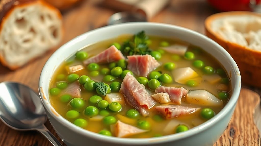 Classic Ham and Pea Soup Recipe