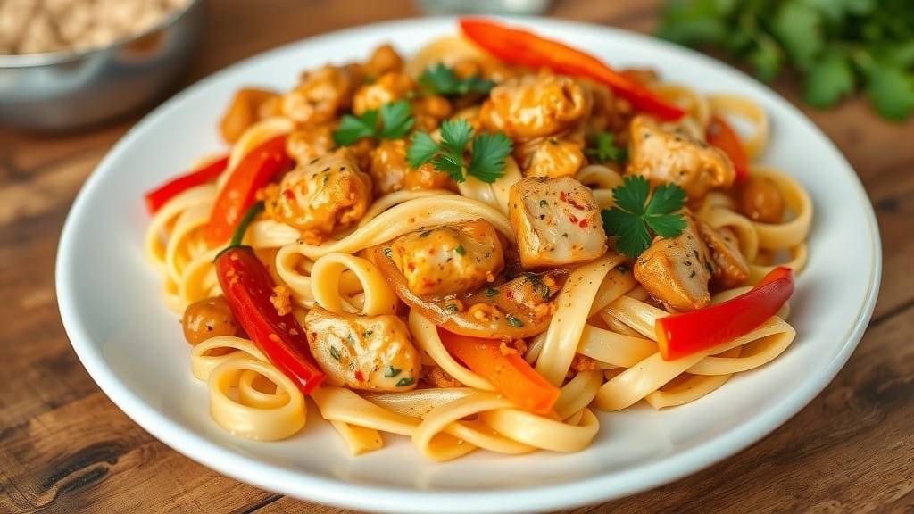 Delicious Cajun Chicken Pasta Made Easy