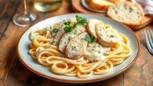 Delicious Chicken Alfredo Pasta Made Easy